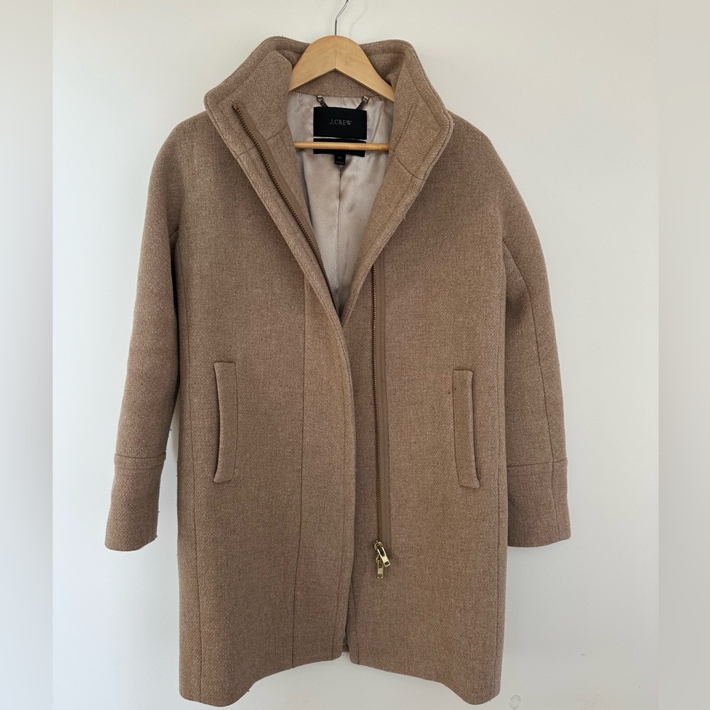 J.Crew Italian Wool Cocoon Coat - Picture 3 of 6